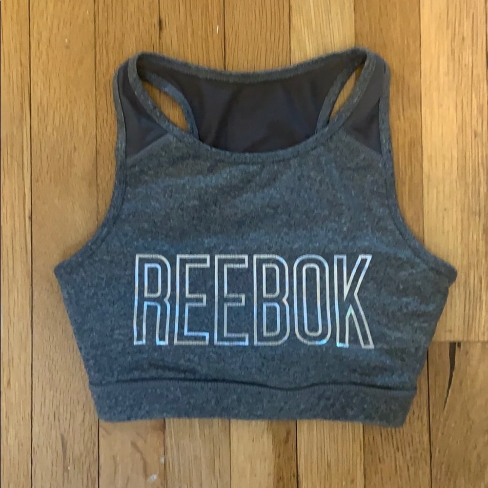 Reebok high neck sports bra, sz S